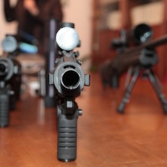 Le armi sequestrate dalla Questura di Bari