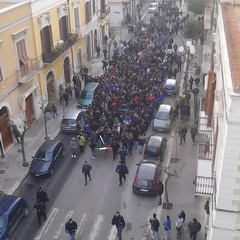 Protesta a Trani