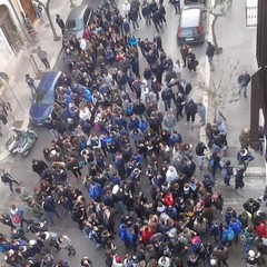 Protesta a Trani
