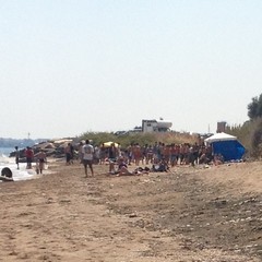 Un rave party a Trani Boccadoro