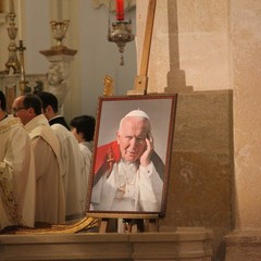 La reliquia di Giovanni Paolo II arriva nella chiesa di Santa Chiara