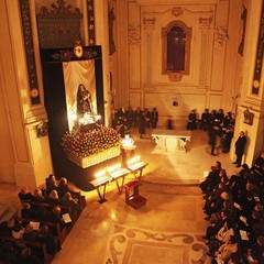 Giovedì Santo a Trani, adorazione dell'Addolorata