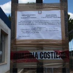 Sequestro preventivo del depuratore di Trani