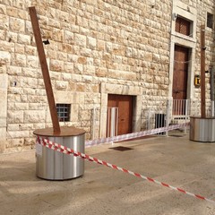 L'area su piazza Quercia sottoposta a sequestro giudiziario