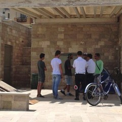 Gli skaters al lido Marechiaro