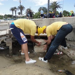 Spiagge pulite al lido di Colonna a Trani