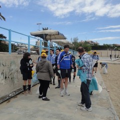 Spiagge pulite al lido di Colonna a Trani