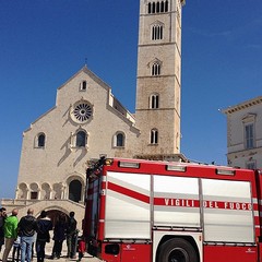 Malcangi sul campanile della Cattedrale