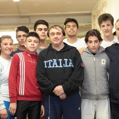 Vincenzo Maenza incontra i ragazzi della Judo Trani