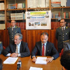 Conferenza stampa Operazione "Found Paradise"