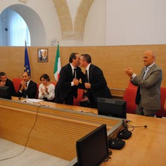 Proclamazione in Provincia: Ventola passa la fascia a Spina