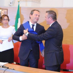 Proclamazione in Provincia: Ventola passa la fascia a Spina