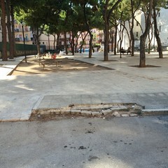 Degrado piazzetta di via Andria