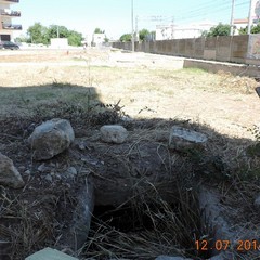 Pozzo pericoloso in Via Giacchetti