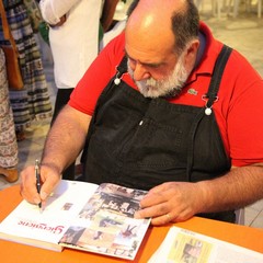 Giorgione presenta il libro "Orto e cucina"