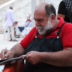 Giorgione presenta il libro "Orto e cucina"