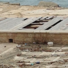 Degrado al lido Marechiaro