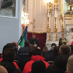 Polizia locale alla messa di San Sebastiano