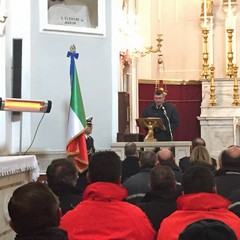 Polizia locale alla messa di San Sebastiano