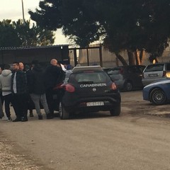 Rissa durante una gara di calcio, intervengono le forze dell'ordine