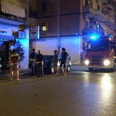 Incendio a panificio in via Don Nicola Ragno