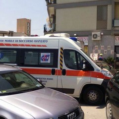 Incidente stradale sul lungomare di Trani