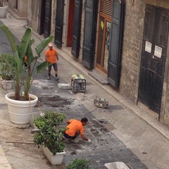 Lavori in via Ognissanti