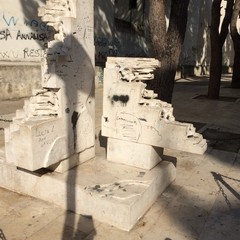 Degrado piazzetta di via Andria