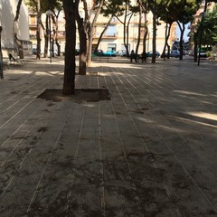 Degrado piazzetta di via Andria