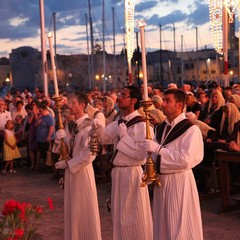 Processione a mare in onore della Madonna del Carmine