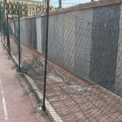 Campetto zona Stadio, l'abbandono regna sovrano