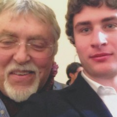 Maurizio Mattioli ieri sera a Palazzo Ventricelli