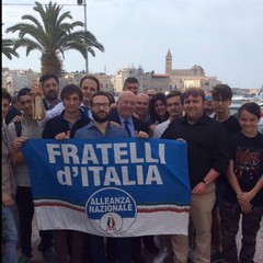 Francesco Storace a Trani con Tomasicchio e Fratelli D'Italia - AN