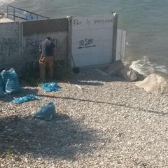 Pulizia straordinaria del Lido Mongelli a cura di Comune e Amiu