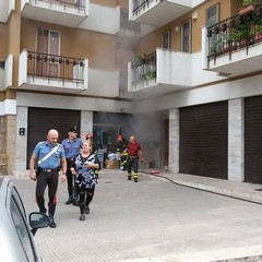 Esplosione di una bombola di gas in via Papa Giovanni