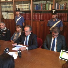 Conferenza stampa in Procura per la morte di Biagio Zanni