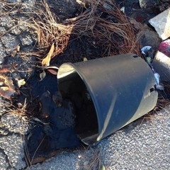 Buche in via Borsellino