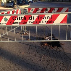 Buche in via Borsellino