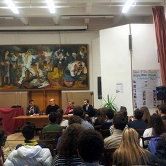 Nicola Gardini al Liceo De Sanctis per il "Sabato d'autore"