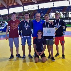 Fabio Carbone è campione italiano di Lotta Greco-Romana