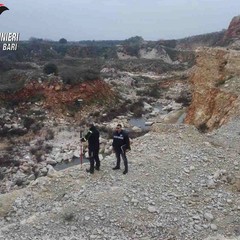 Il Noe di Bari sequestra due cave a Trani: le foto