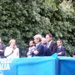 Comizio in Piazza della Repubblica con Giorgia Meloni