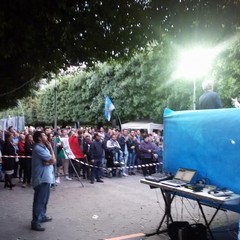 Comizio in Piazza della Repubblica con Giorgia Meloni