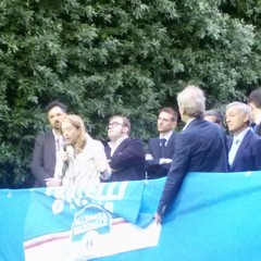 Comizio in Piazza della Repubblica con Giorgia Meloni