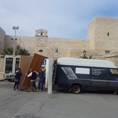 La preparazione di Trani Sposi 2015 al Castello Svevo