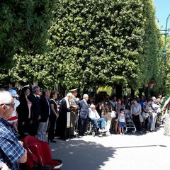 Festa della Repubblica, la cerimonia in villa comunale