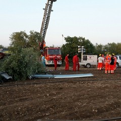 Incidente ferroviario Bari Nord, i soccorsi