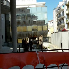 palma caduta Palazzo Amet - Unep di via Montegrappa