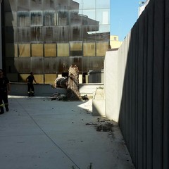 palma caduta Palazzo Amet - Unep di via Montegrappa