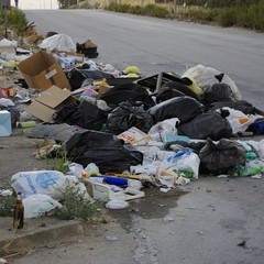 Rifiuti via Duchessa d'Andria